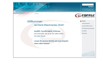 Tablet Screenshot of eberle-maschinenbau.com